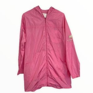 MCM Sports Pink Raincoat